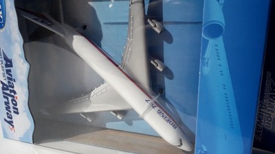 Samolot Boeing 747 Metalowy Model Welly