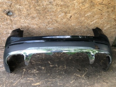 Бампер mercedes glc w253 задняя фото №1