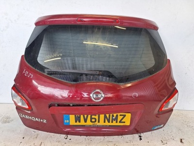Nissan qashqai +2 plus j10 07-13 крышка багажника задняя фото №1