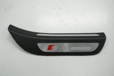 Audi q5 8r s-line накладка  накладка порога  правый  задний 8r0853376c фото №1