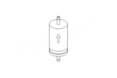 TOPRAN ФИЛЬТР ТОПЛИВА - БЕНЗИН 1.4I-1.6I