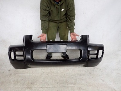 Kia sportage ii 04- бампер перед передний узкий фото №1