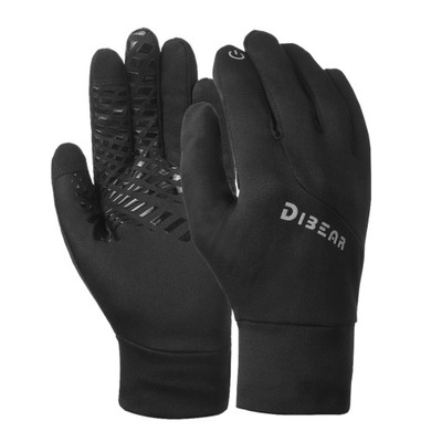 Zimowe rękawiczki wiatroszczelne rękawice kolarskie pełne palce ciepłe ręka