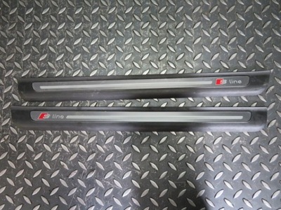 Накладки пороговые накладки порог порог audi s line tt фото №1