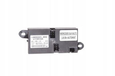 Модуль сидіння mercedes slk w171 r171 a1718201626 фото №1