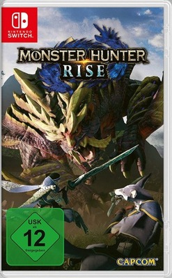 Monster Hunter Rise PL Switch nowa od ręki MG