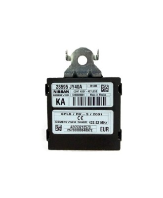 Renault koleos модуль keyless 28595jy40a фото №1