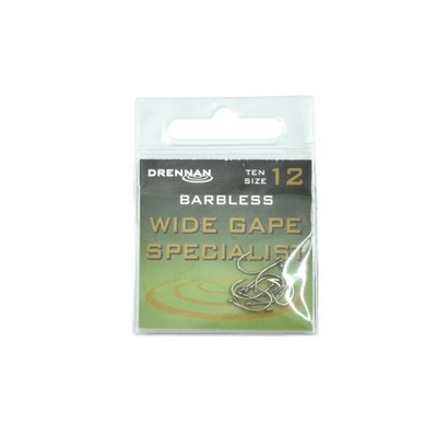 Haki Drennan Wide Gape Spec. bezzad. ro.12op/10szt