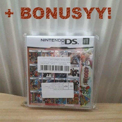 Kompilacja 4300 w 1 DS NDS 3DS 3DS NDSL Kartridż + BONUSY
