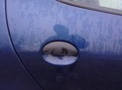 Ручка задняя правая наружная peugeot 206 фото №1