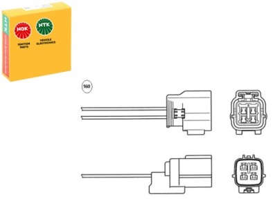 Ngk датчик лямбда-зонд mazda 6 2,0 10- фото №1