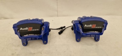 Audi rs7 rs6 суппорт диск задняя керамический + тормозные колодки фото №1