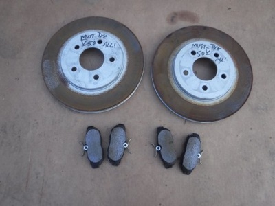 Тормозные диски тормозные колодки тормозной. задняя ford mustang v boss 302 фото №1