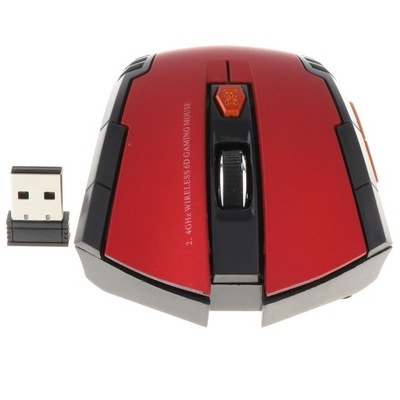 Optyczna mysz bezprzewodowa Ładowalna mysz USB do