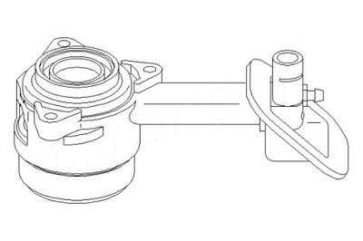 CILINDRO DE EMBRAGUE CENTRAL TOPRAN 1141581 1075778 XS417  