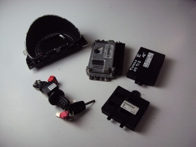 Бортовой компьютер набор стартовый ключ renault twingo iii фото №1