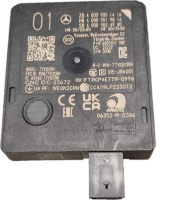 Радар датчик distronic merecedes-benz a0009051416 фото №1