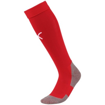 Getry piłkarskie Puma Liga Core Socks czerwone 703441 01 39-42