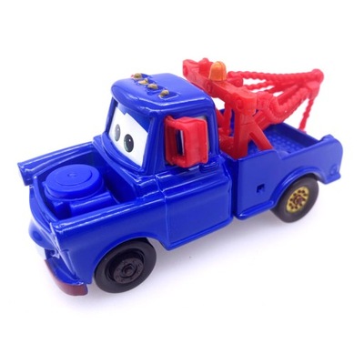 DISNEY MATTEL CARS AUTA ZŁOMEK TOW MATER NIEBIESKI