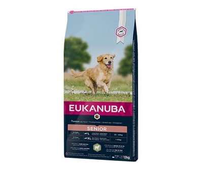 EUKANUBA Senior L-XL Lamb & Rice 12kg