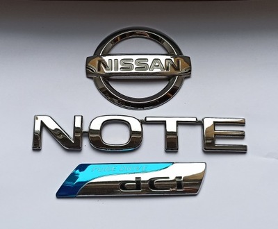 INSCRIPCIÓN EMBLEMA NISSAN NOTE I 06-12R  