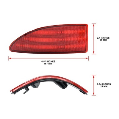 LUZ TRASERO DE PARAGOLPES PARA LEXUS IS250 IS220D IS200D IS350 8191053021 8192053021  