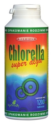 Chlorella algi prasowane 1200tabl. (broken cell wa