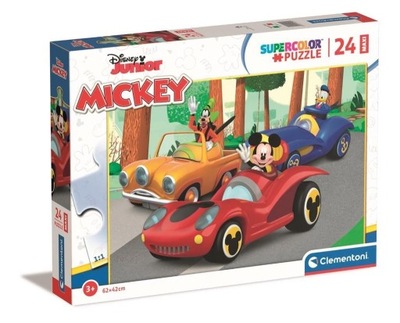 PUZZLE 24 MAXI SUPER KOLOR MICKEY, CLEMENTONI