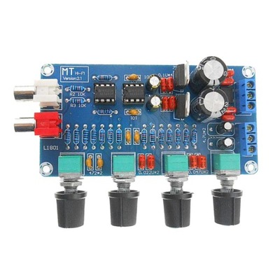 NE5532 Przedwzmacniacz Moduł wzmacniacza dźwięku głośnika cyfrowego AC12V 18V