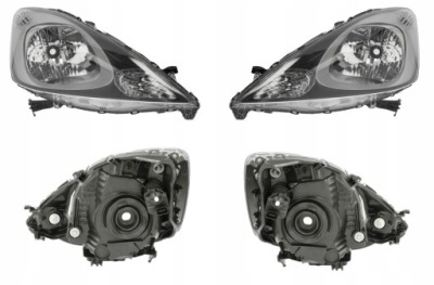 Фара лампа honda jazz fit 08-11 l+p tyc фото №1