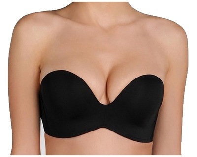 30FF / 65H Wonderbra Perfect Body strapless czarny