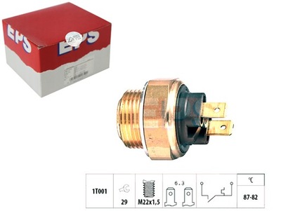 Вимикач вентилятора радіатора skoda eps фото №1