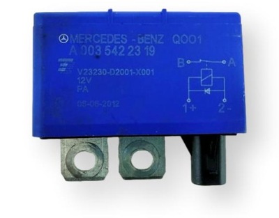 Mercedes cla gla glb a-kl b-kl модуль реле клеми акумулятор оригінальний номер фото №1