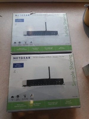 Router Netgear N150 Z ANGLI 2 SZTUKI