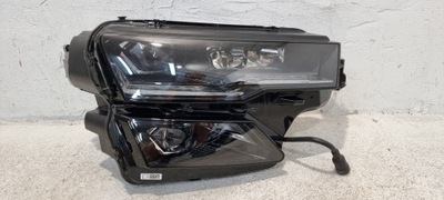 Лампа правый перед full led skoda karoq lift 57b 22- фото №1