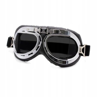 GAFAS MOTOCICLETA RETRO AL MOTOR PARA CASCO LENTES  