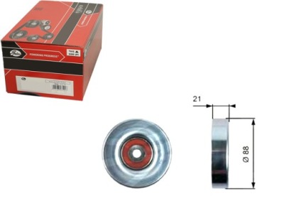 Gates ролик ремень - ремень клиновой 1660397401 16603 фото №1
