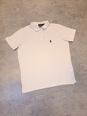 Biała Koszulka Polo Ralph Lauren Elegancka Letnia
