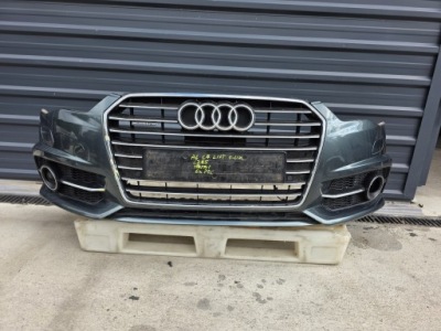 Бампер перед kompletny audi a6 c7 lift s line омыватель 6 x pdc lz7s !!! фото №1
