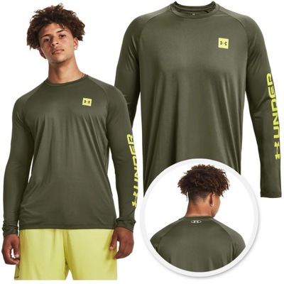 LOGSLEEVE BLUZA męska KOSZULKA z długim rękawem UNDER ARMOUR 1379782 S