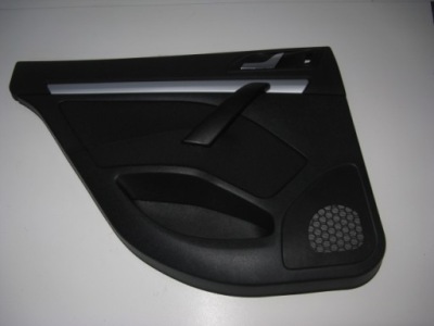 Обшивка дверь левый задняя skoda octavia ii lift фото №1