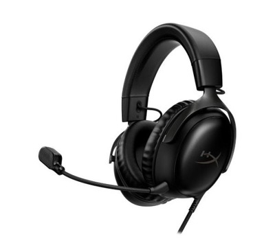 Słuchawki HyperX Cloud III Black Gamingowe Adapter USB