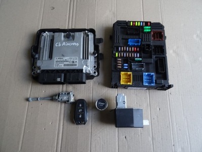 Бортовий комп'ютер ключ bsi замок запалювання блокування c3 aircross фото №1