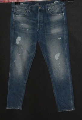 Jeansy z przetarciami Jack&Jones 36/32