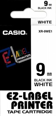 Taśma do drukarek etykiet Casio XR-9WE1