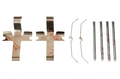 Trw набір монтажний гальмівних колодок toyota hilux vii land фото №1