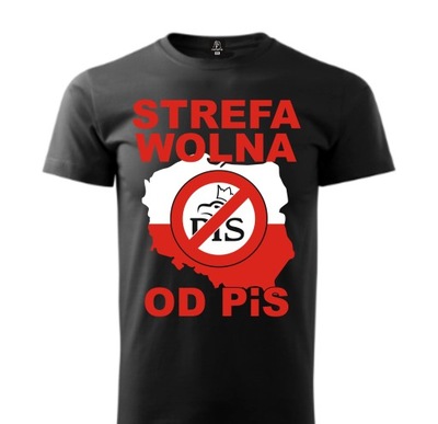 KOSZULKA NONAME - STREFA WOLNA OD PiS XL