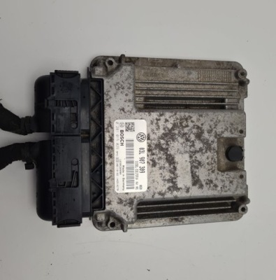 Vw golf vi 6 бортовий комп'ютер блок керування двигуна ecu фото №1