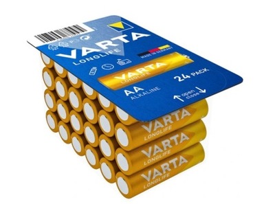 Bateria alkaliczna Varta AA (R6) 24 szt.