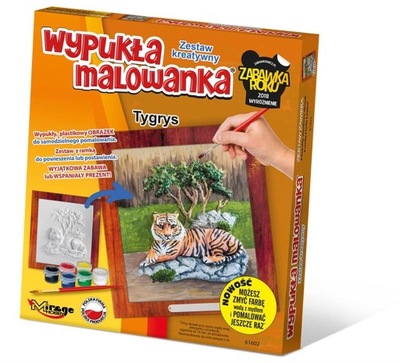 Wypukła Malowanka - Zoo Tygrys